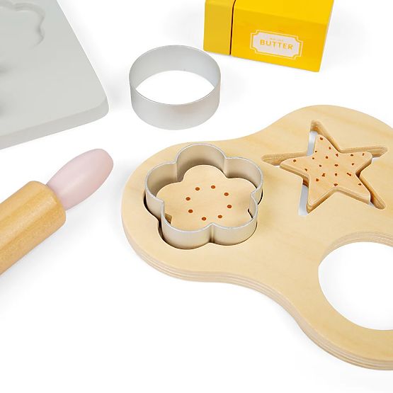 Holzset zum Plätzchenbacken