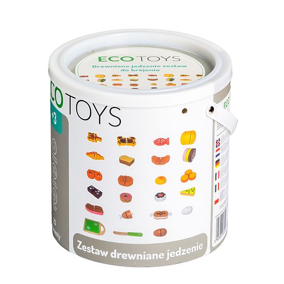 Holzspielzeug zum Schneiden 23 Teile ECOTOYS