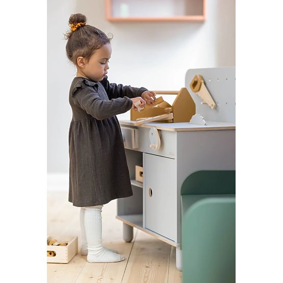 Holzwerkstatt Nordic - grau