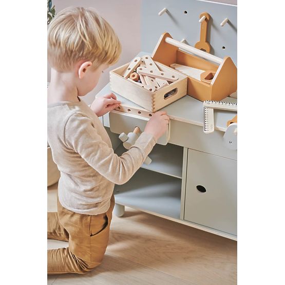 Holzwerkstatt Nordic - grau