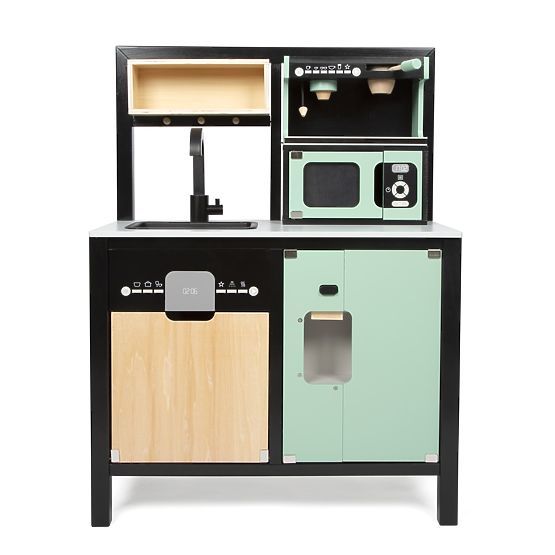 Industrielle Kinderküche mit Kücheninsel