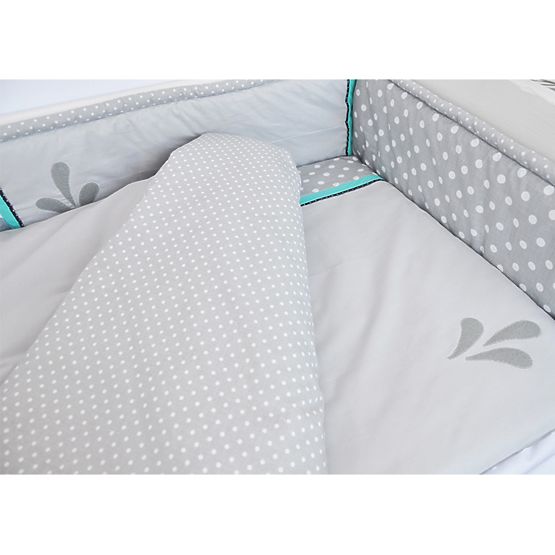 Kinder 2-dílné Bettbezug Slonik grey