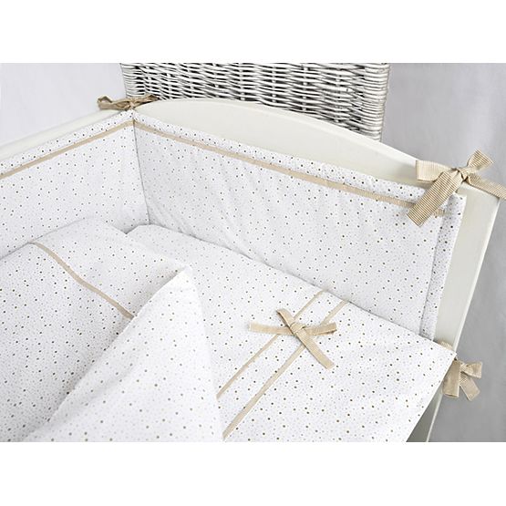 Kinder 3-dílne Bettbezug mini-mini beige