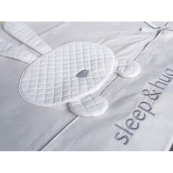 Kinder 3-dílné Bettbezug schlaf & umarmung - blue