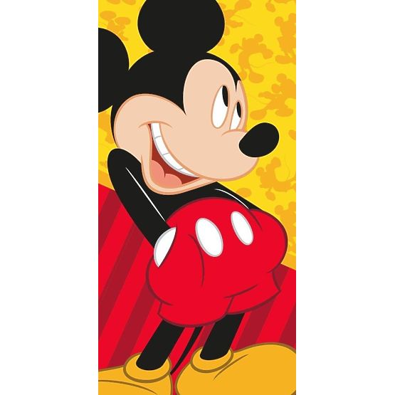 Kinder Badetuch gesprenkelt Mickey 25