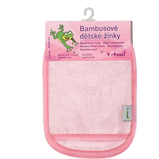 Kinder bamboo Baden waschlappen - Handschuhe