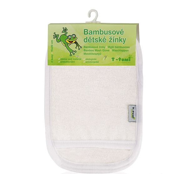 Kinder bamboo Baden waschlappen - Handschuhe