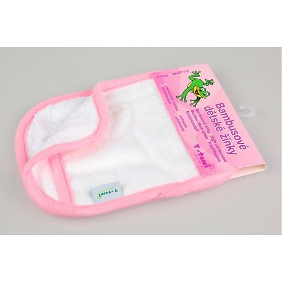 Kinder bamboo Baden waschlappen - Handschuhe