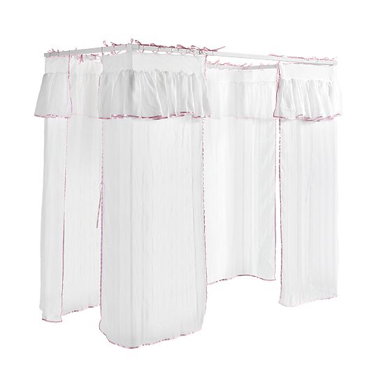 Kinder Bett Amori mit der himmel 200x90 cm