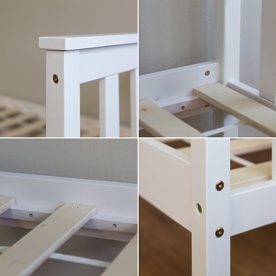 Kinderbett Anet - weiss