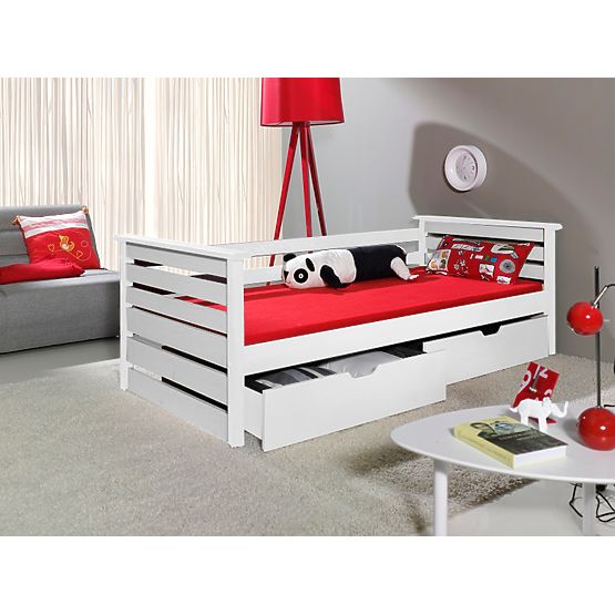 Kinder Bett Single white