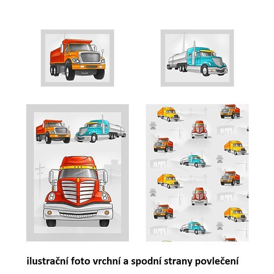 Kinder-Bettwäsche Matějovský LASTWAGEN