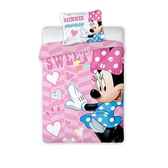 Kinder-Bettwäsche Minnie Maus 05