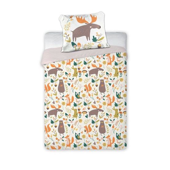Kinder bettwäsche Wald tiere