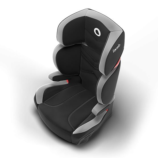 Kinderautositz LIONELO Hugo Details aus Kunstleder