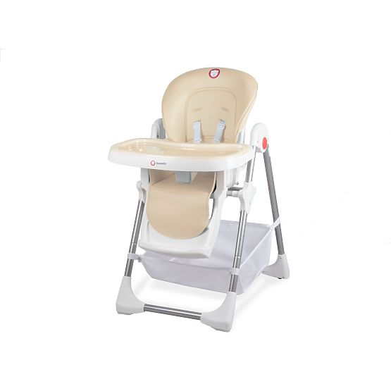 Kinder Essen- Babystuhl LIONELO Linn Plus - Beige