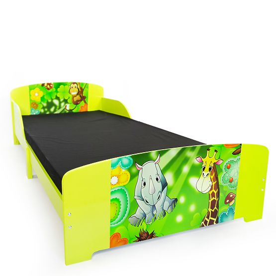 Kinder hölzern Bett Jungle