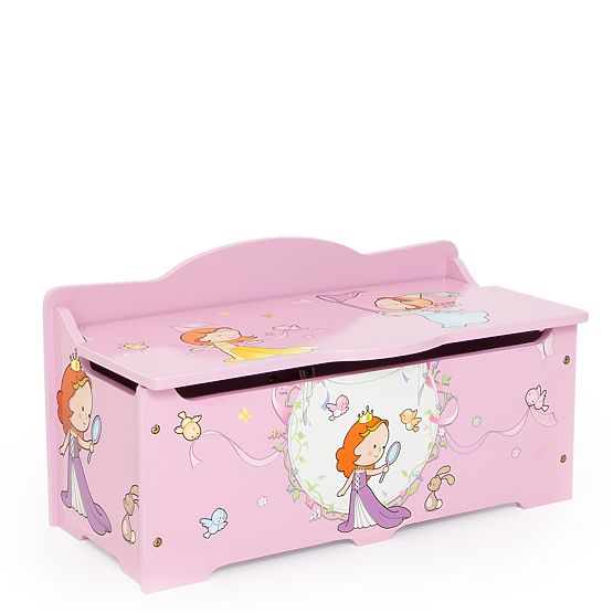 Kinder hölzern Truhe Princess