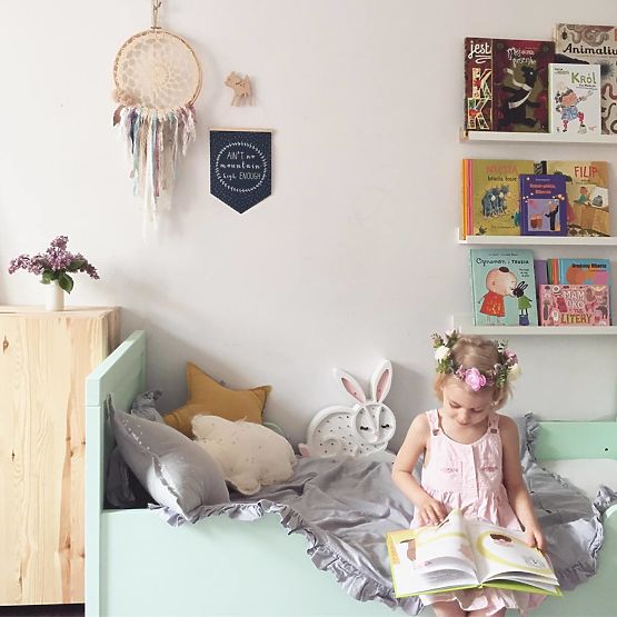 Kinder-Holzleuchte HÄSCHEN - weiß