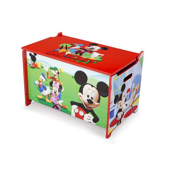 Kinder- Holztruhe Mickey Maus
