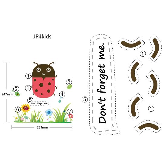 Kinder-Nachtlicht LED - Marienkäfer