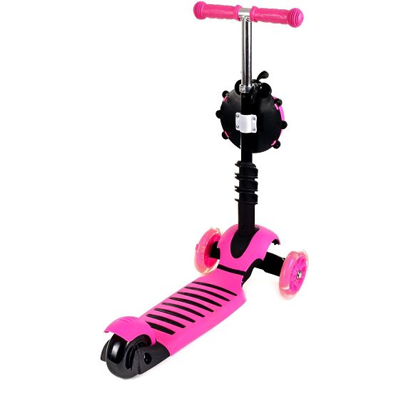 Kinder odrazedlo a roller Marienkäfer - pink
