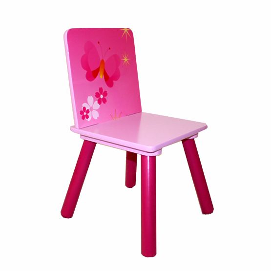 Kinder Platte mit Stühlen Schmetterlinge