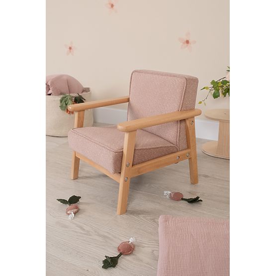 Kinder Retro Rosa Sessel Sakura