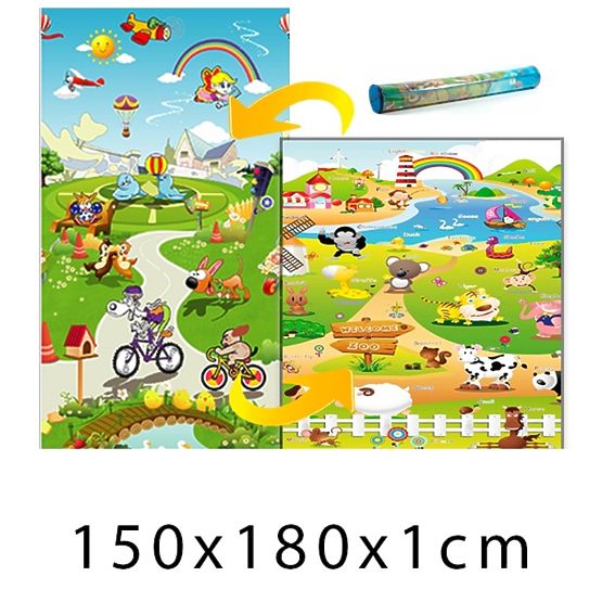Kinder Schaumstoff Teppich - Farm + märchenhaft svět 150x180x1 cm