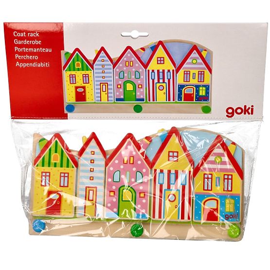 Kinder Schlüsselhaken Häuser