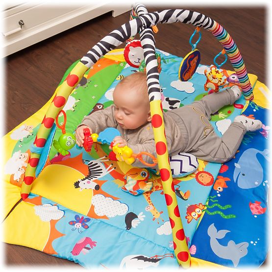 Kinder Spielend Decke LIONELO Anika