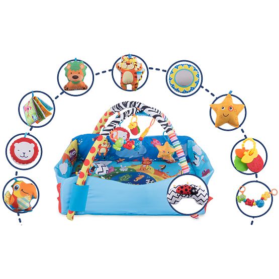 Kinder Spielend Decke LIONELO Anika