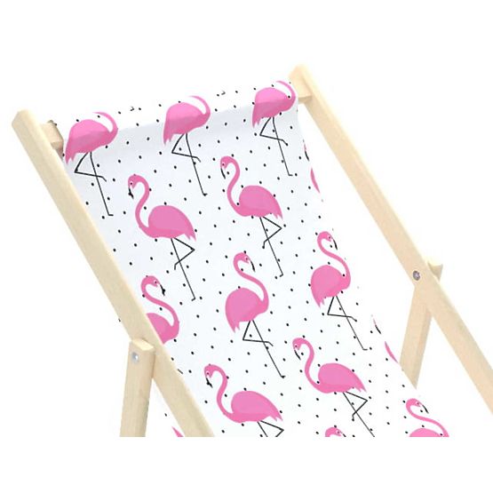 Kinder-Strandliege Flamingos