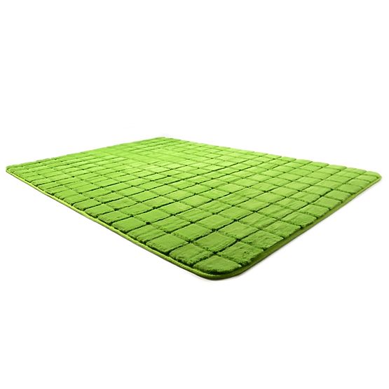 Kinder Teppich 3D BRICK - Green