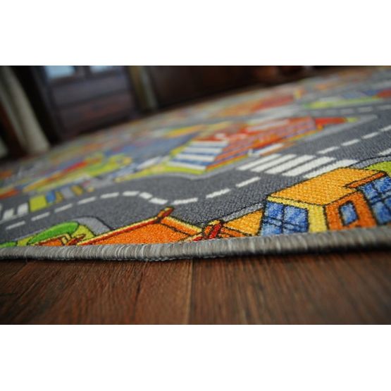 Kinderteppich BIG CITY - grau