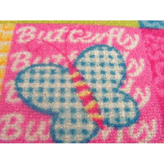 Kinder Teppich BUTTERFLY