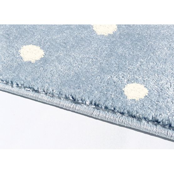 Kinder Teppich Kleine Eule blue