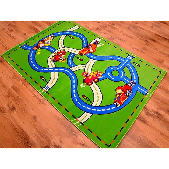 Kinder Teppich Renn spur N