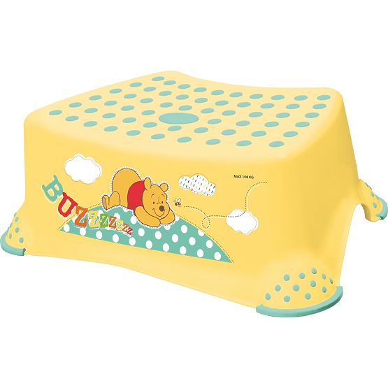 Kinder-Tritthocker WINNIE THE POOH - Gelb