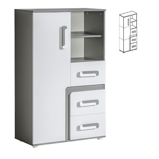 Kinder Zimmer Apolo - eiche