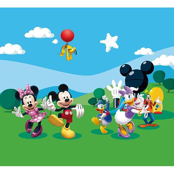 Kinder.Fotovorhang Mickey Maus