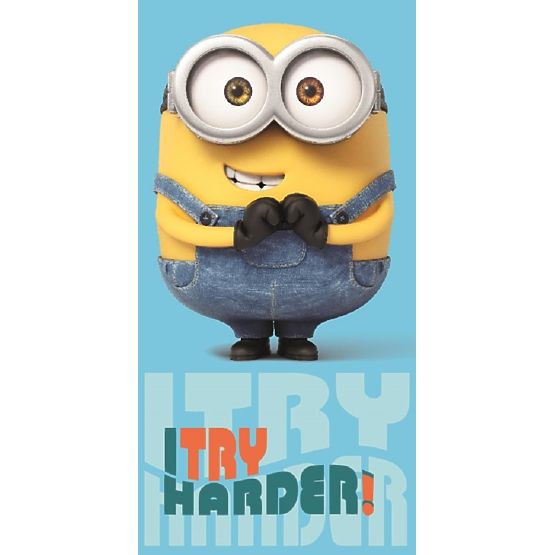 Kinderbadetuch Minion 01