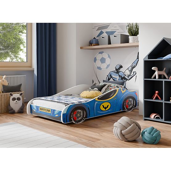 Kinderbett Auto Batcar 140x70