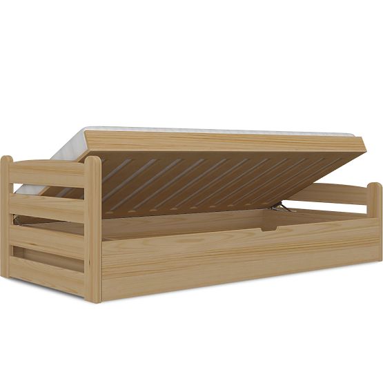 Kinderbett DAVID - natur