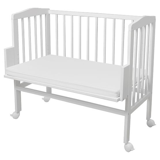 Beistellbett Amy - Weiß
