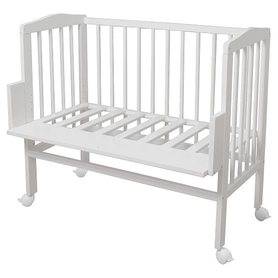 Beistellbett Amy - Weiß