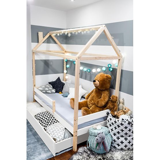 Kinderbett Hausbett Paul - Scandi