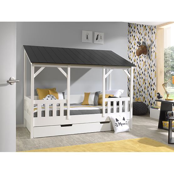 Stauraum für das Hausbett Charlotte - schwarz