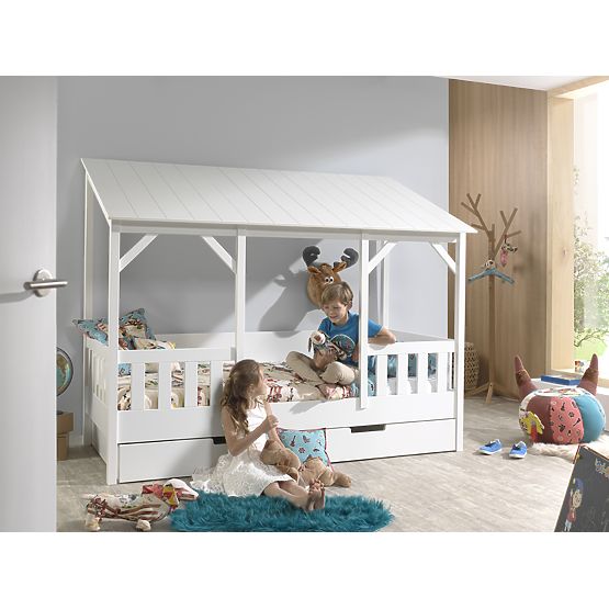 Stauraum für das Hausbett Charlotte - Weiß