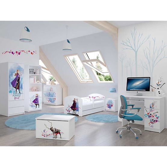Kinderbett mit Rausfallschutz - Frozen 2 